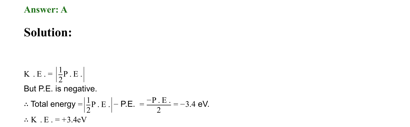 Atoms and Nuclei solution 97
