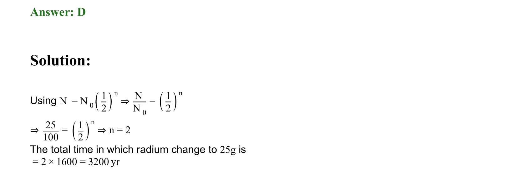 Atoms and Nuclei solution 105