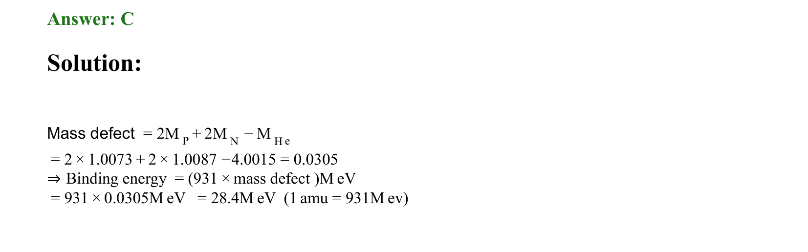 Atoms and Nuclei solution 111