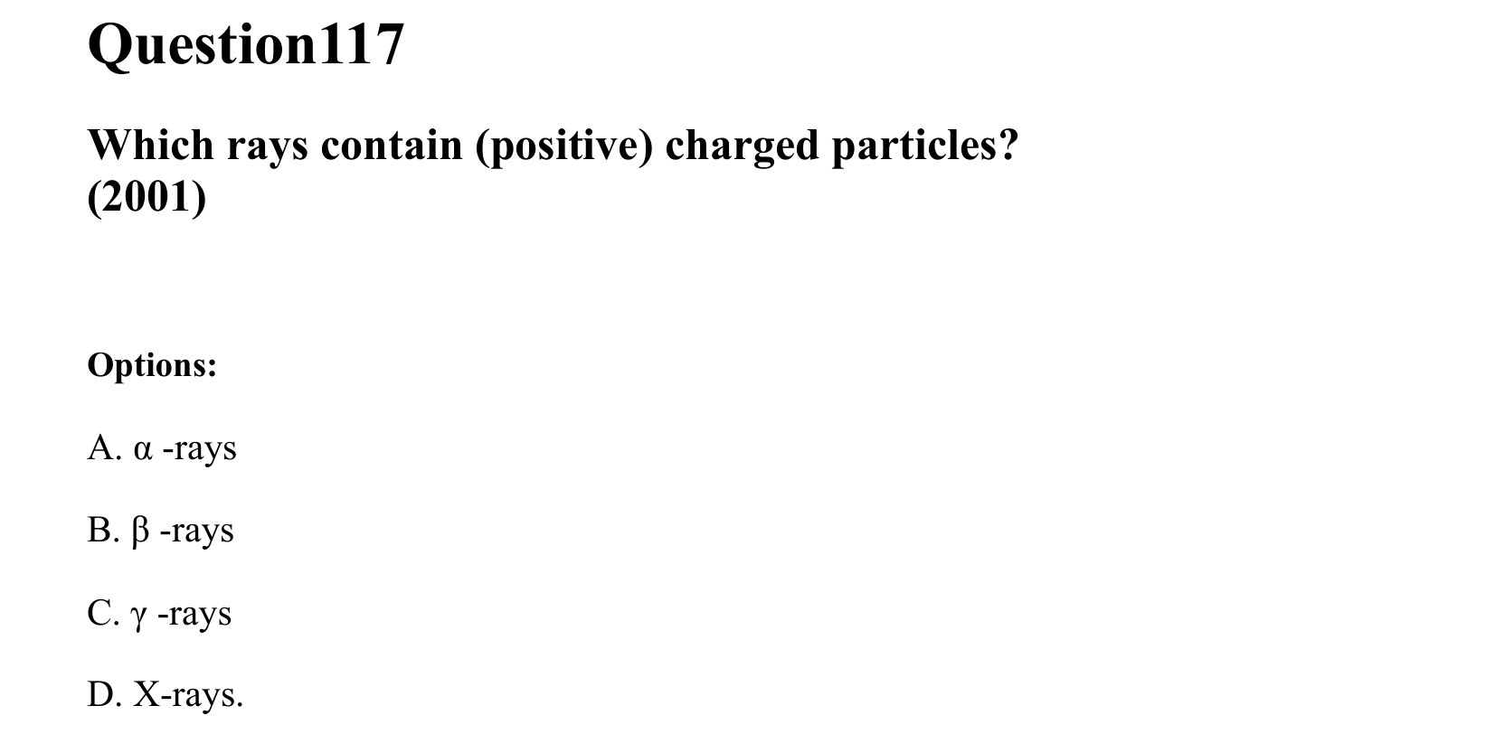 Atoms and Nuclei question 117