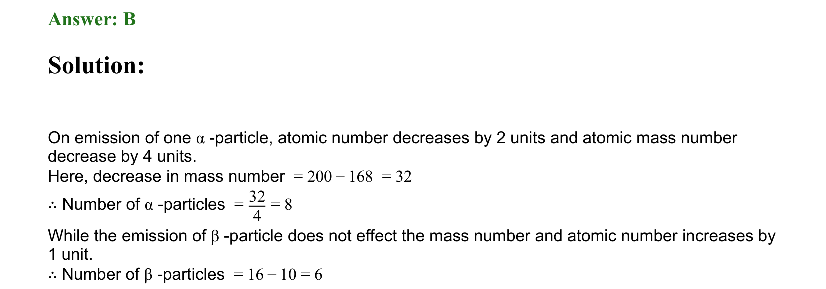 Atoms and Nuclei solution 147