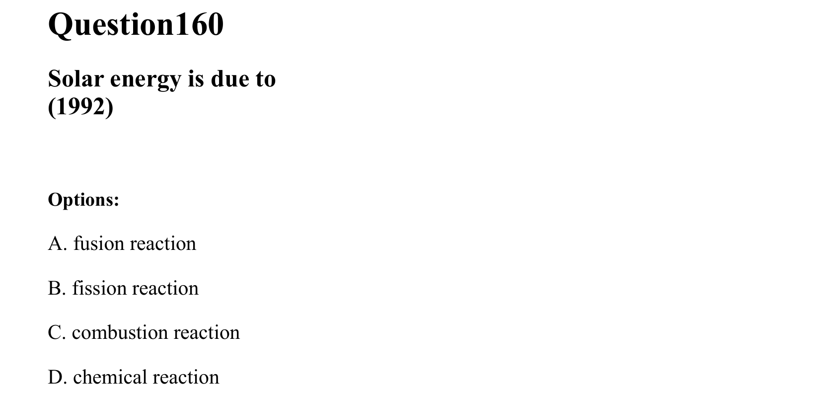 Atoms and Nuclei question 160