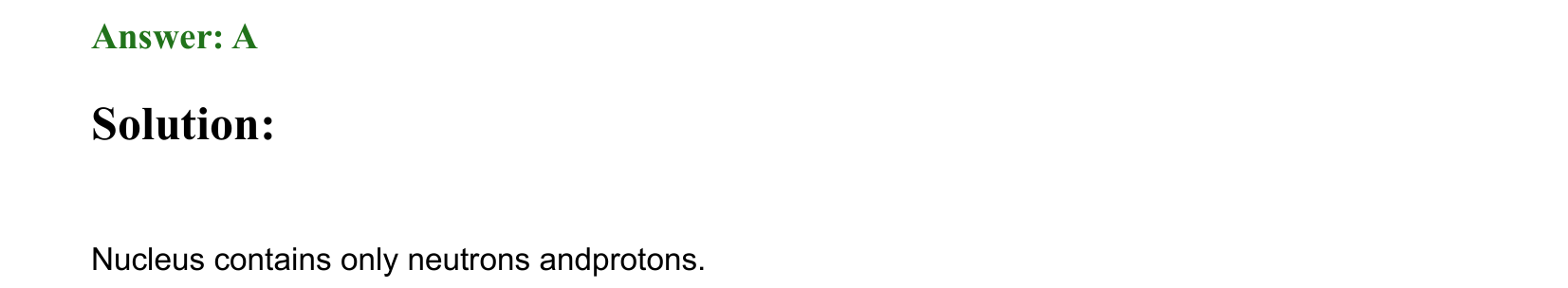 Atoms and Nuclei solution 166