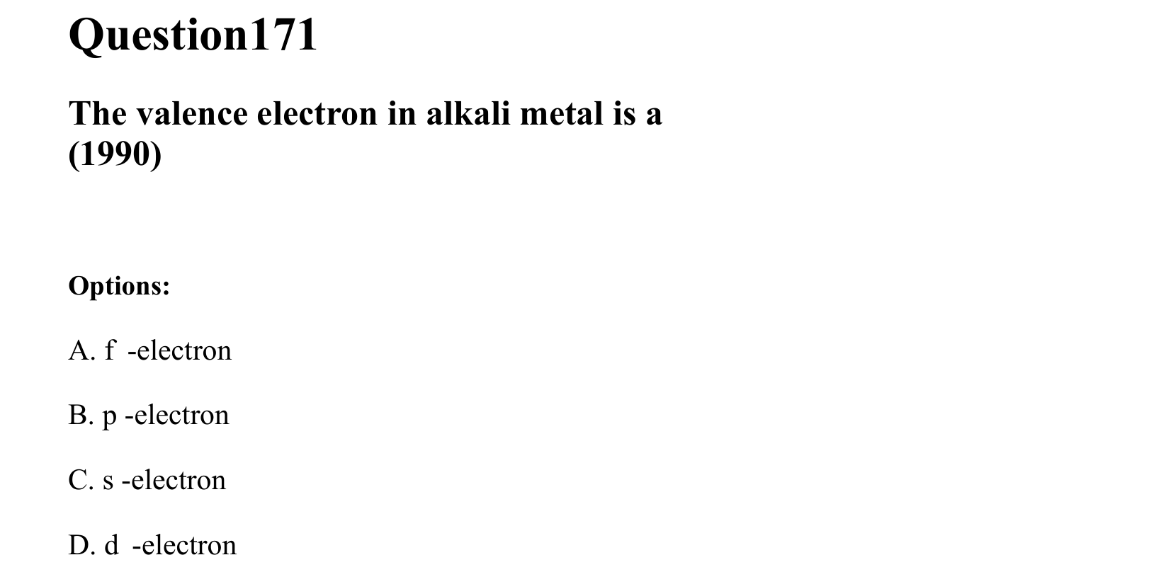 Atoms and Nuclei question 171
