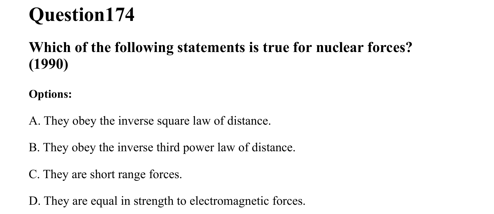 Atoms and Nuclei question 174