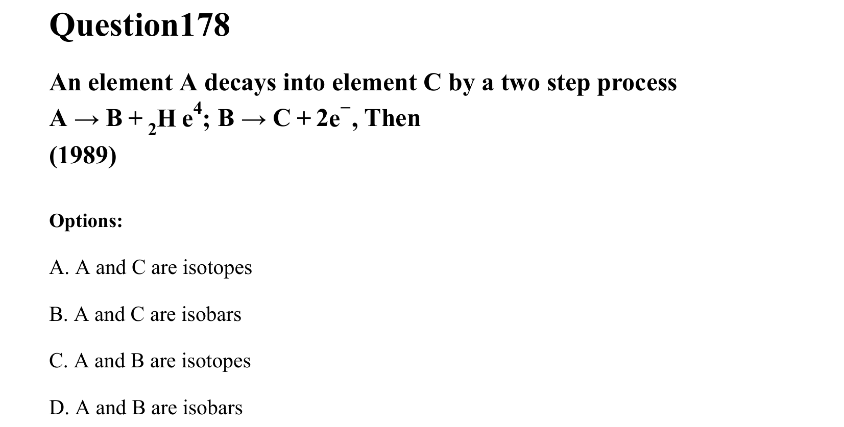 Atoms and Nuclei question 178
