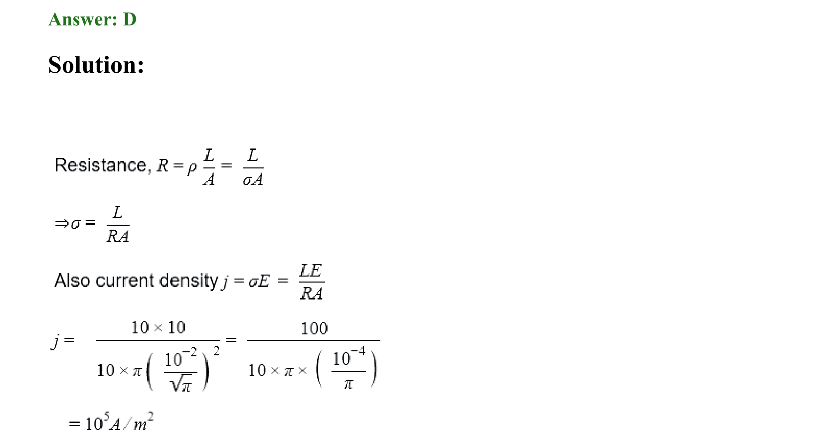 Current Electricity solution 32