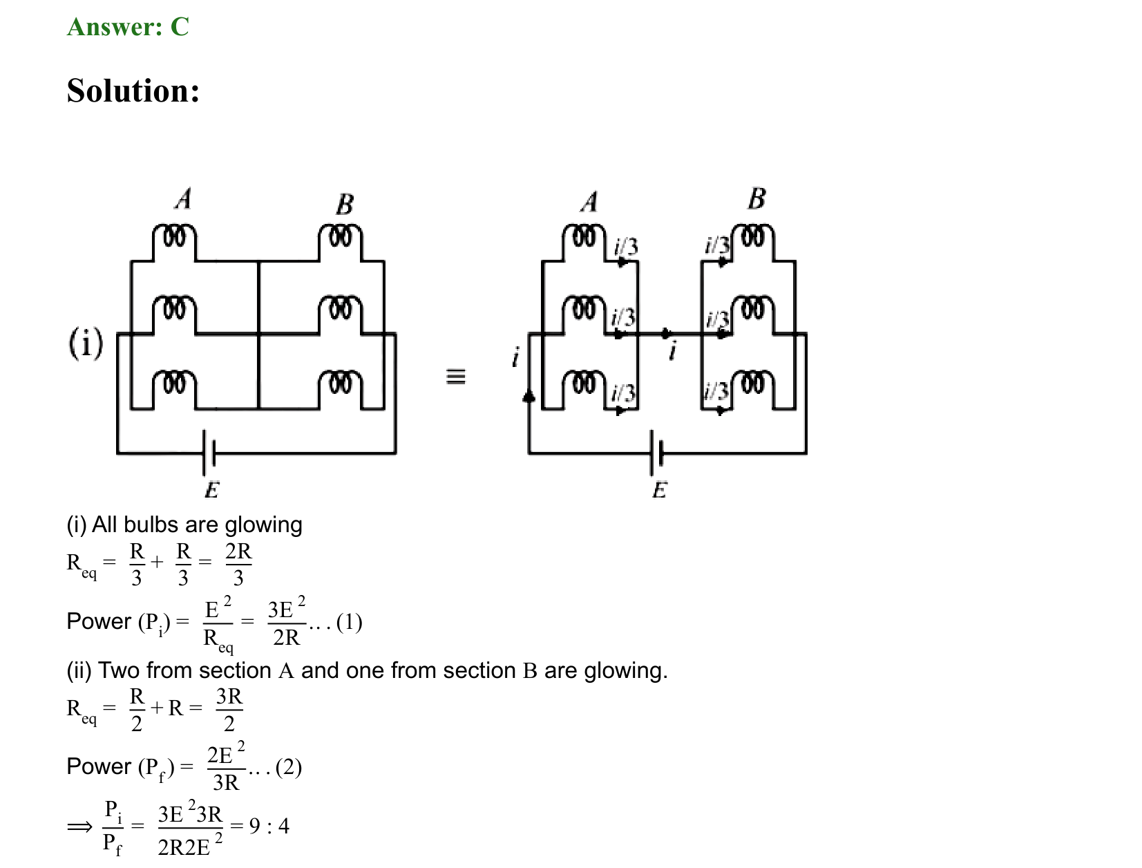 Current Electricity solution 45