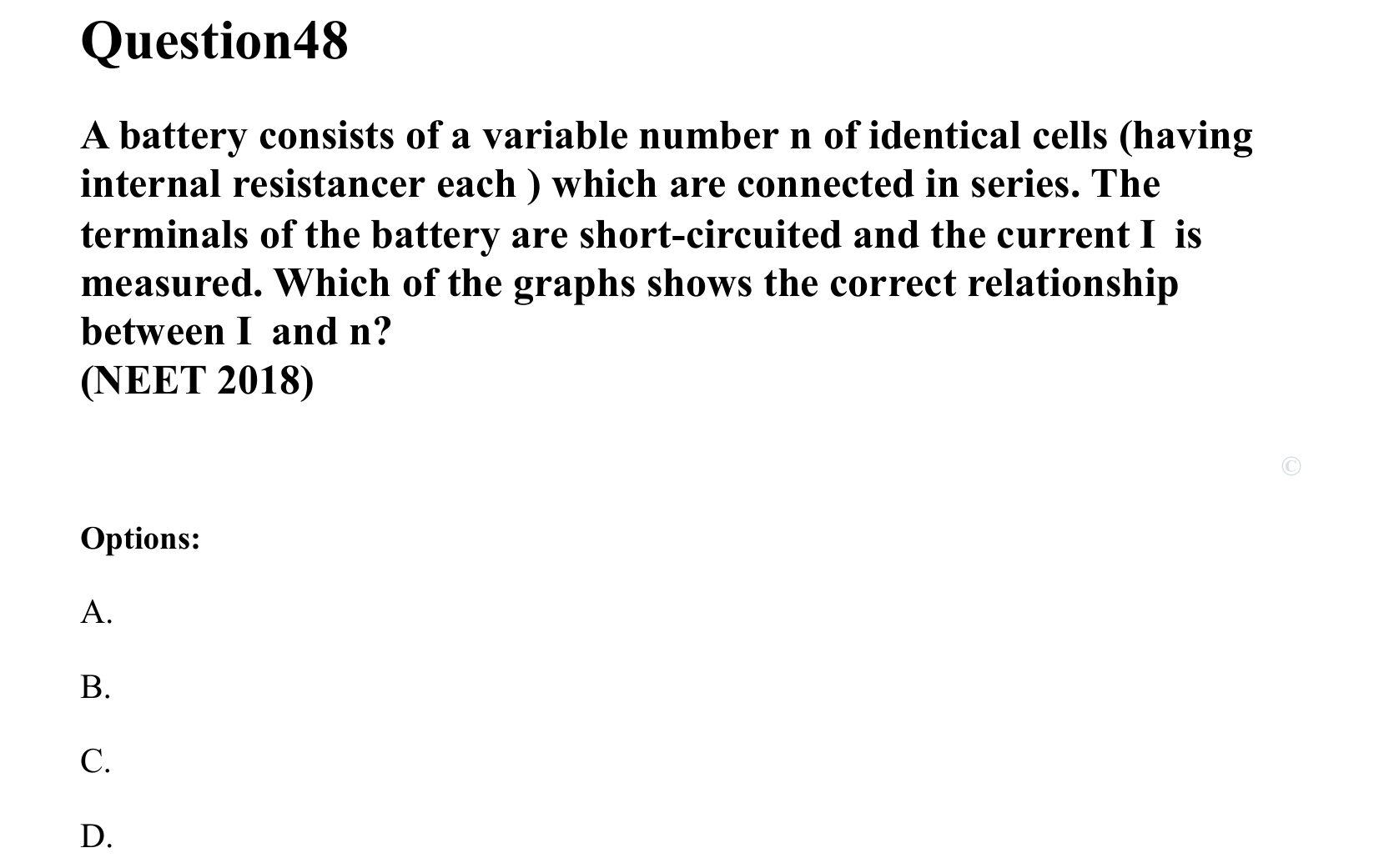 Current Electricity question 48