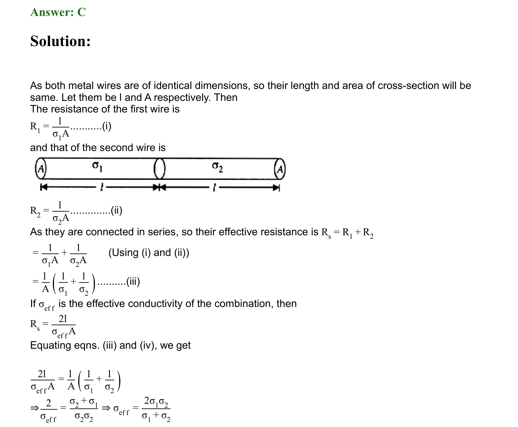 Current Electricity solution 59