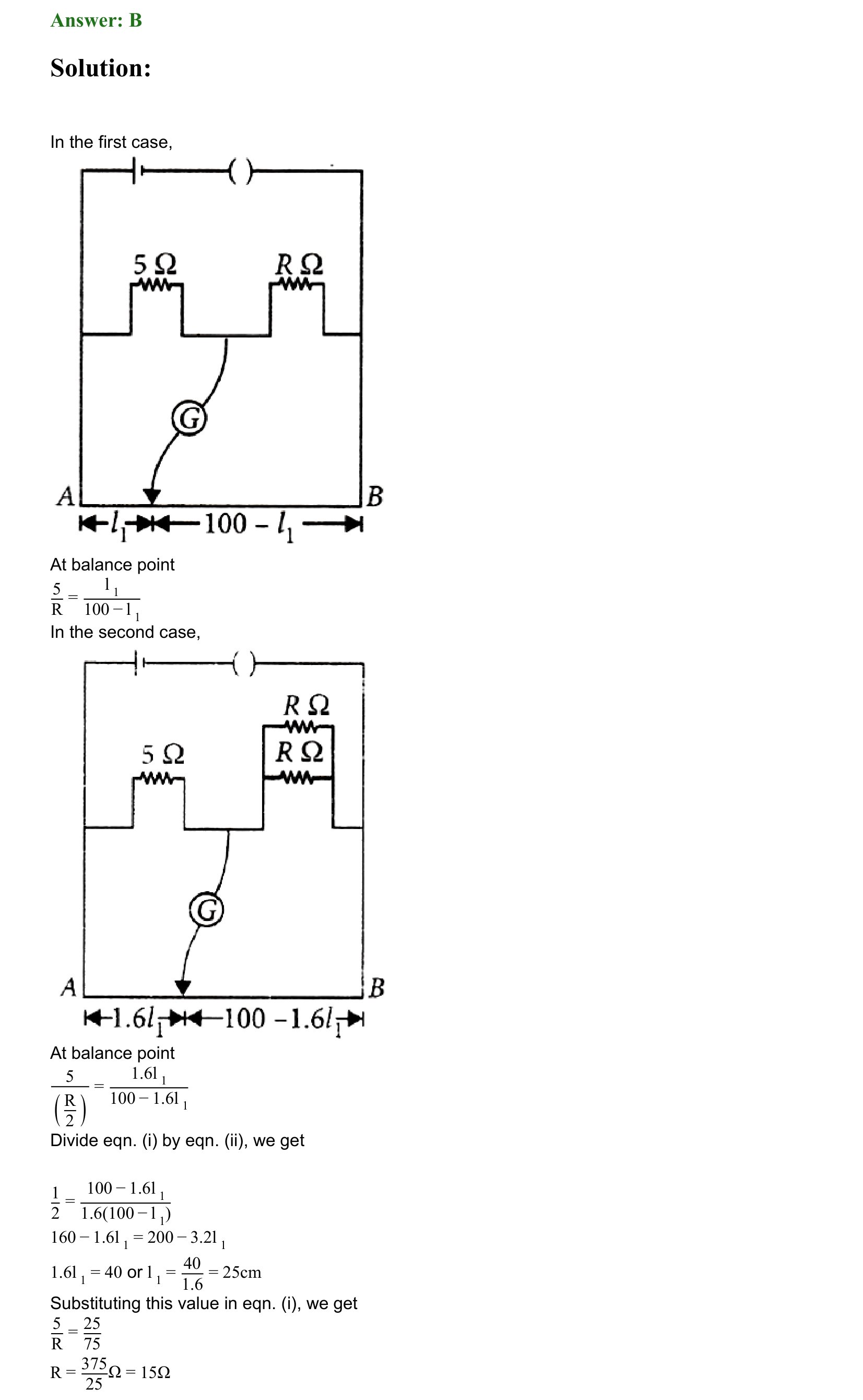 Current Electricity solution 63