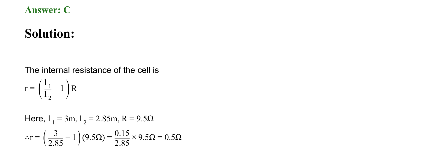 Current Electricity solution 64