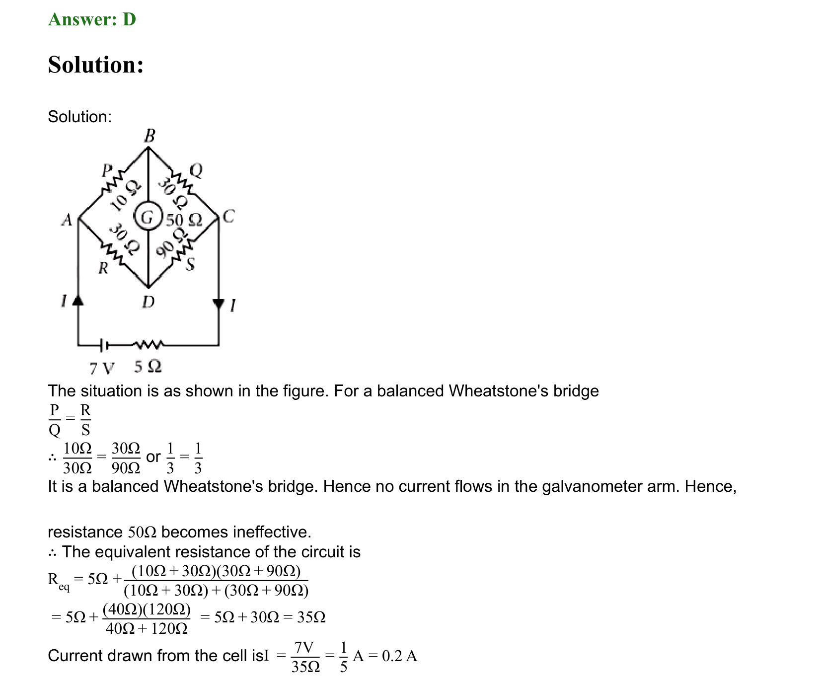 Current Electricity solution 65