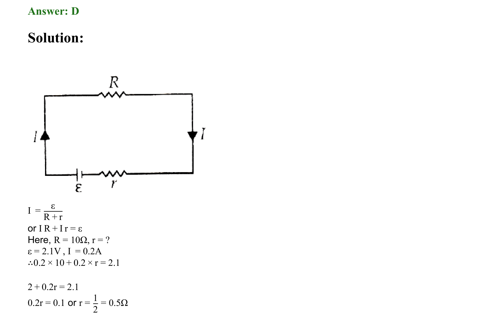 Current Electricity solution 66