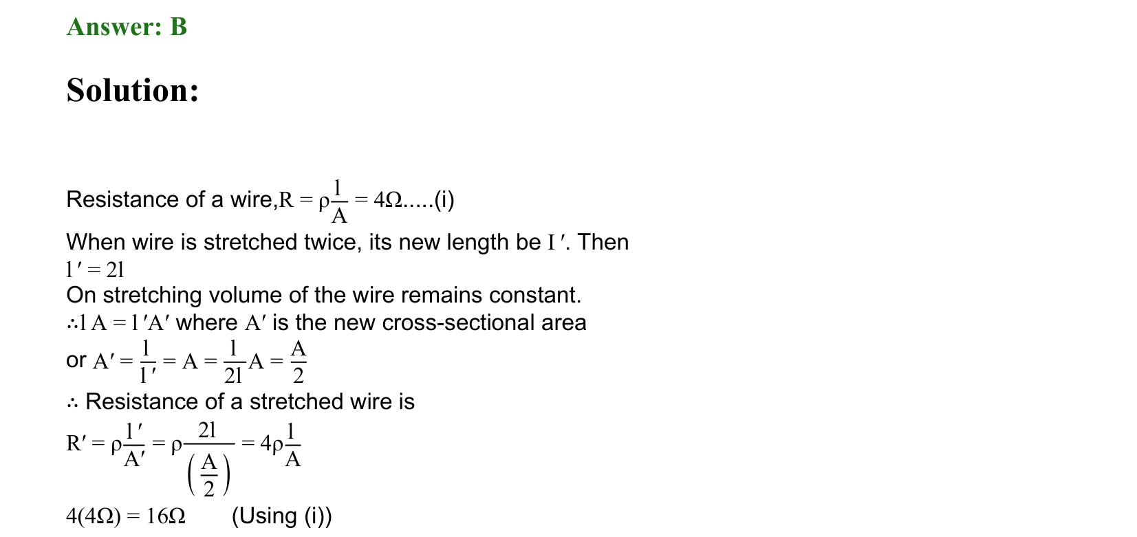 Current Electricity solution 67