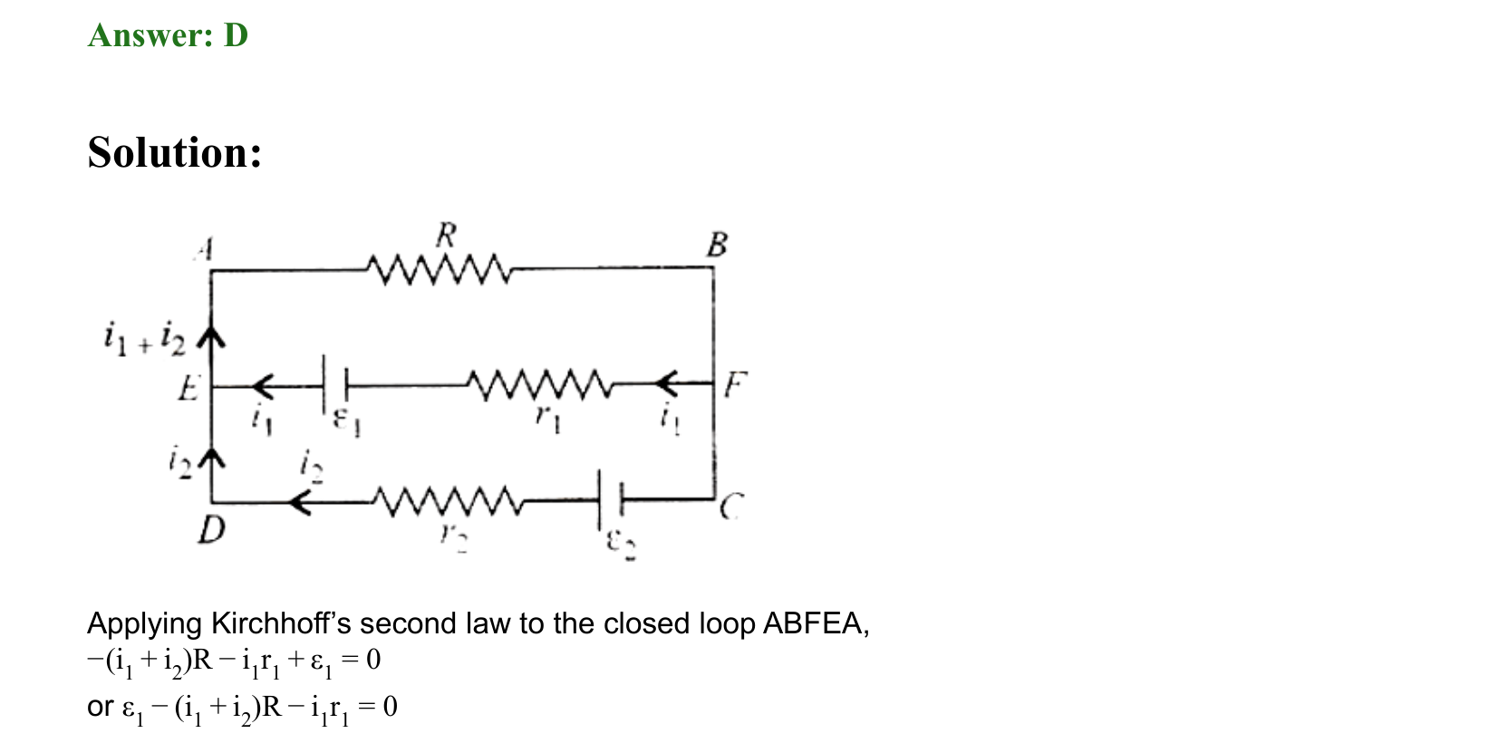 Current Electricity solution 82