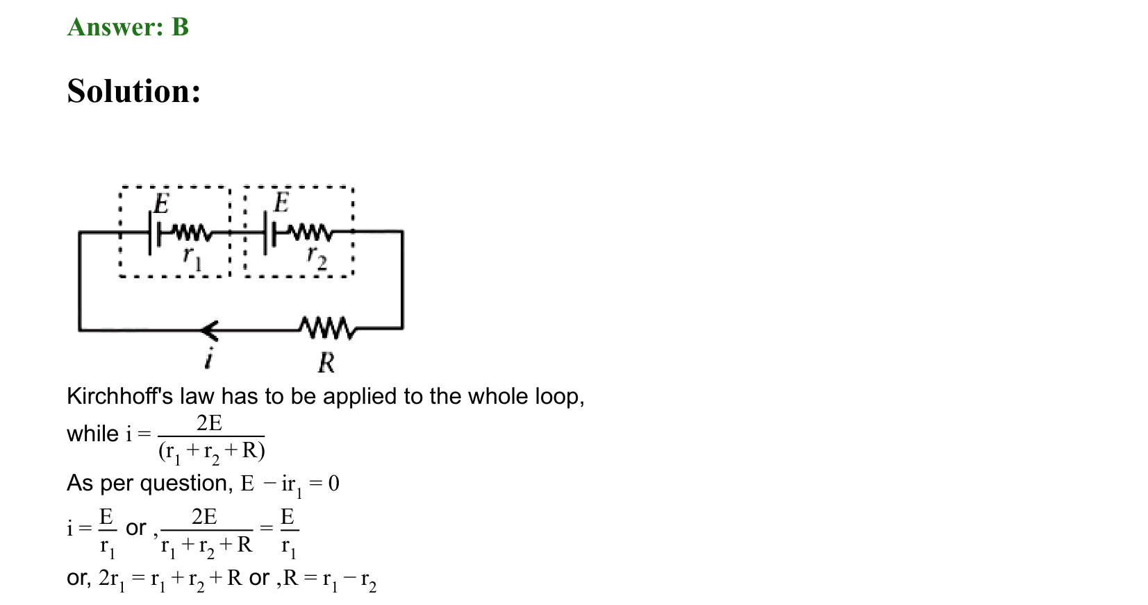 Current Electricity solution 93