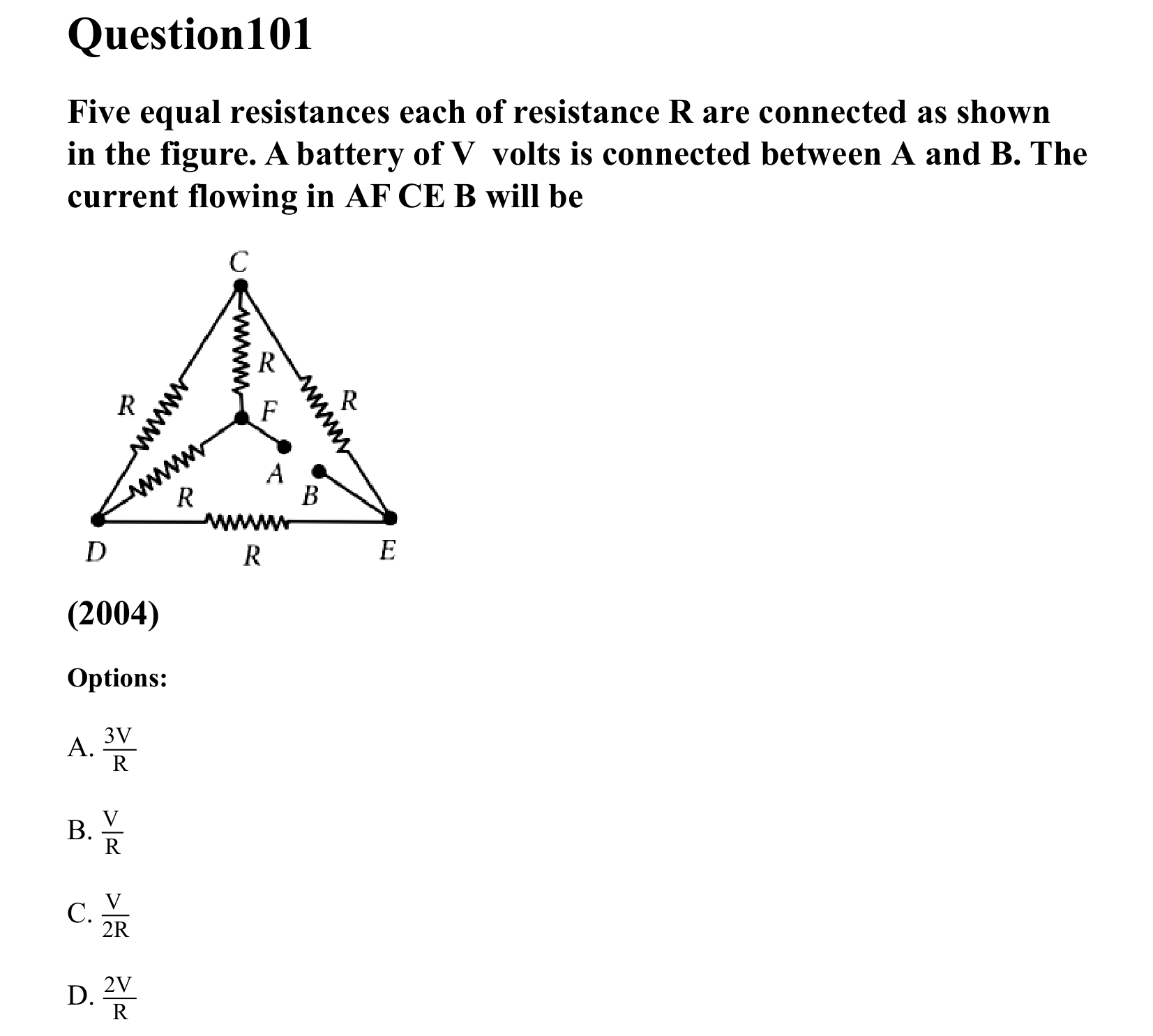 Current Electricity question 101