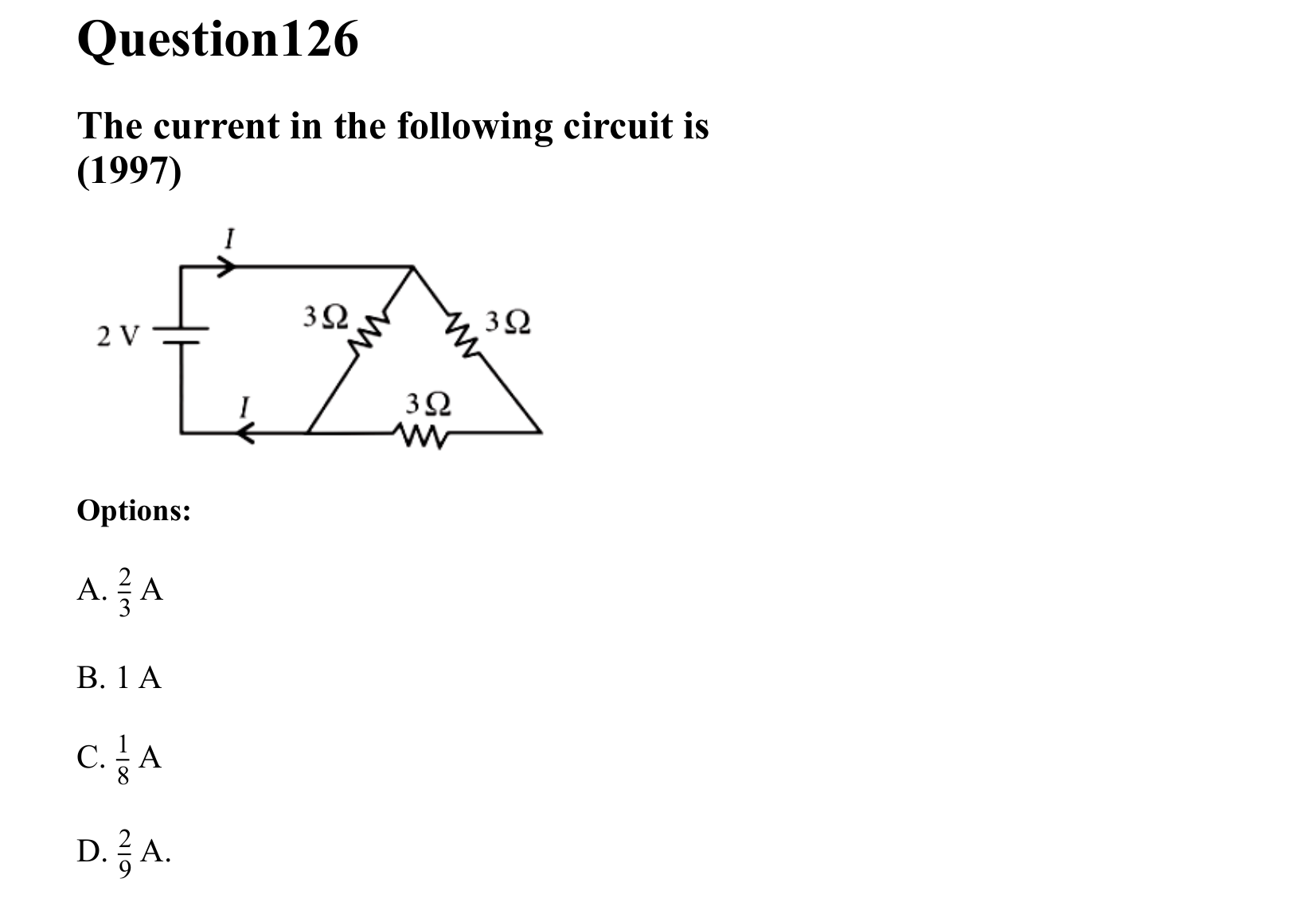 Current Electricity question 126