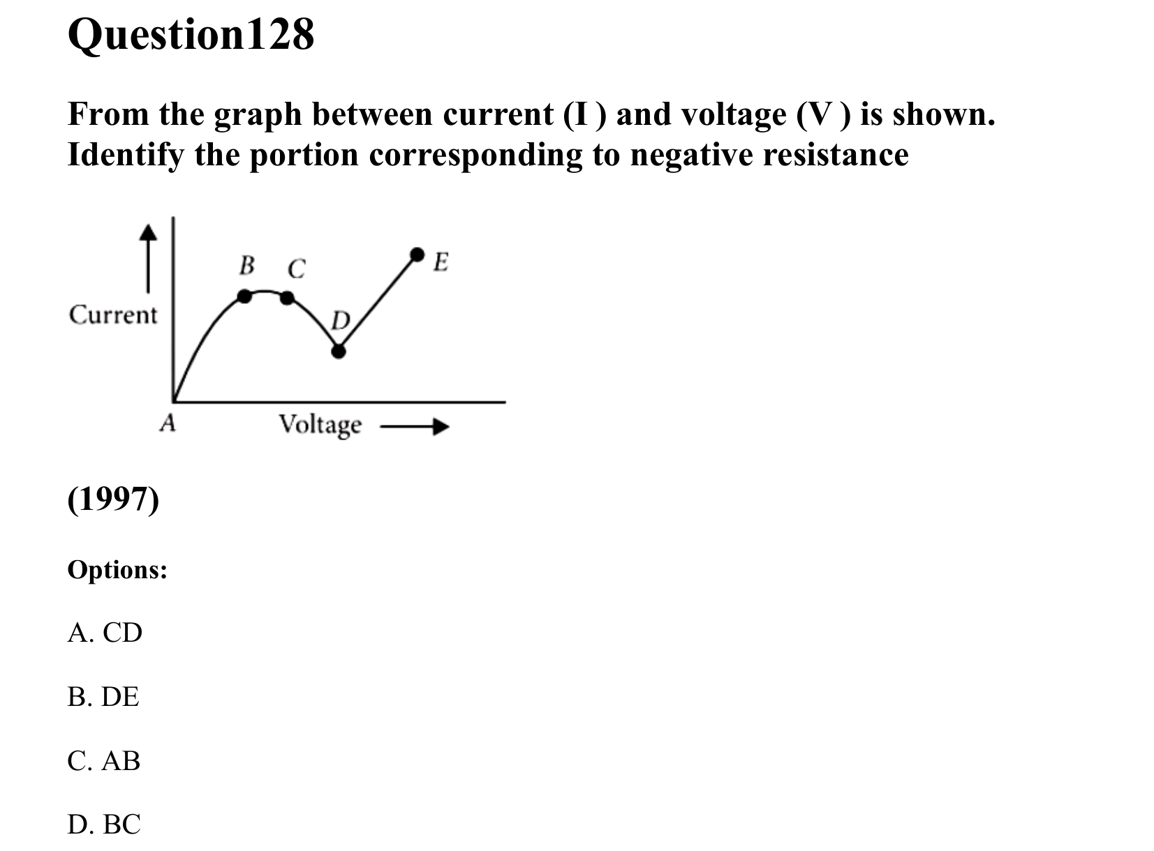 Current Electricity question 128