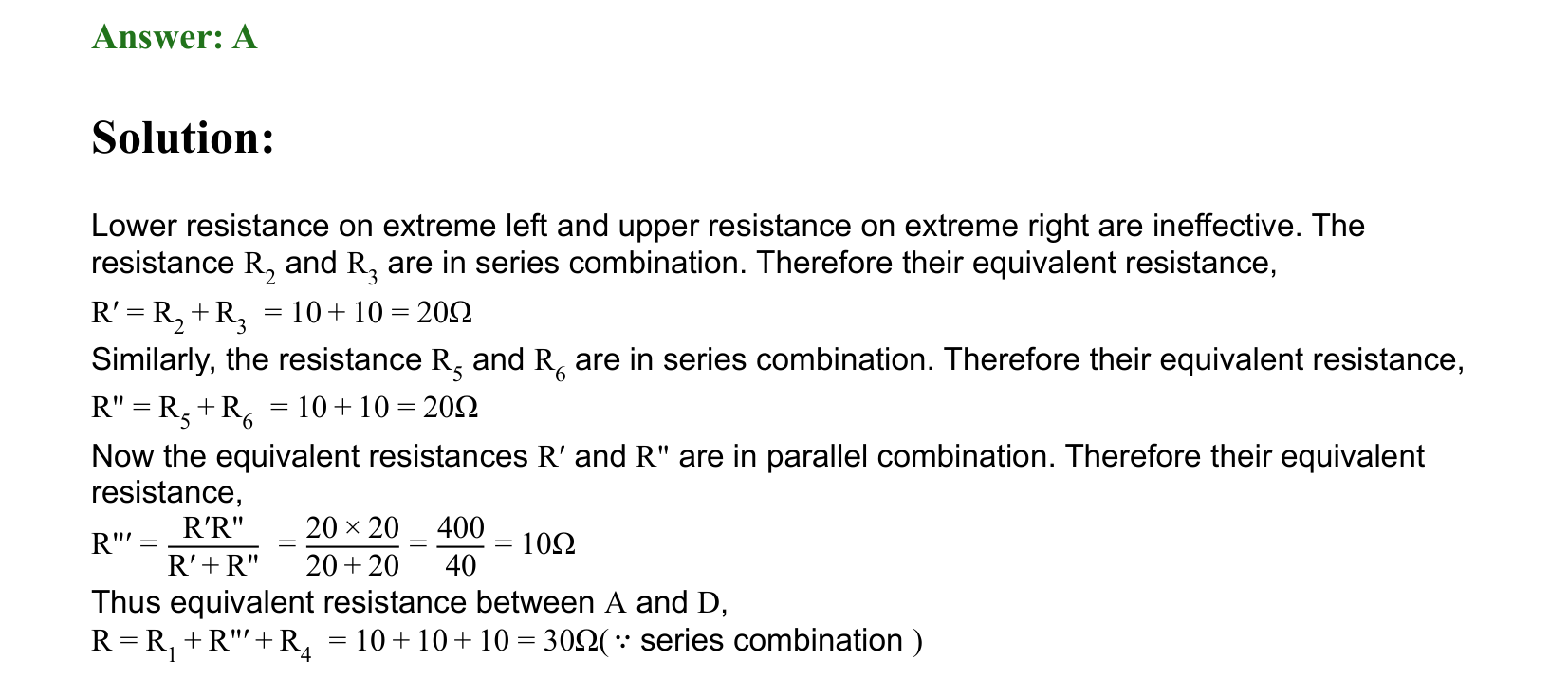 Current Electricity solution 132