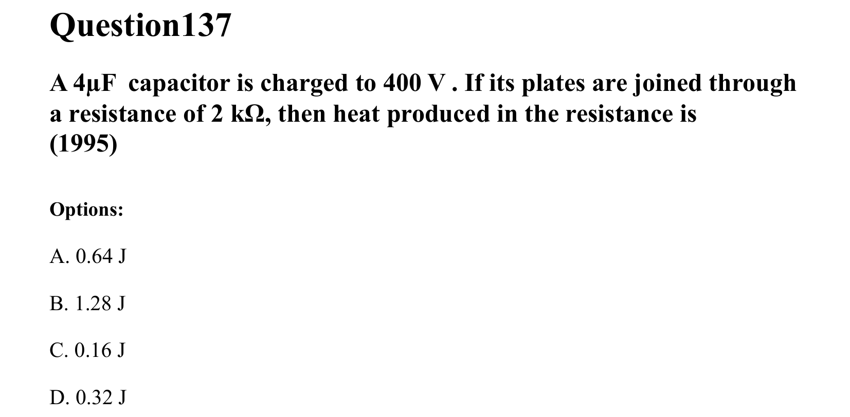 Current Electricity question 137