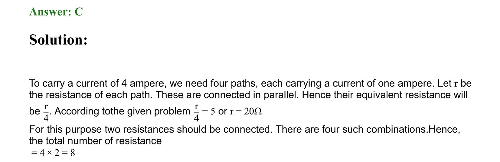 Current Electricity solution 149
