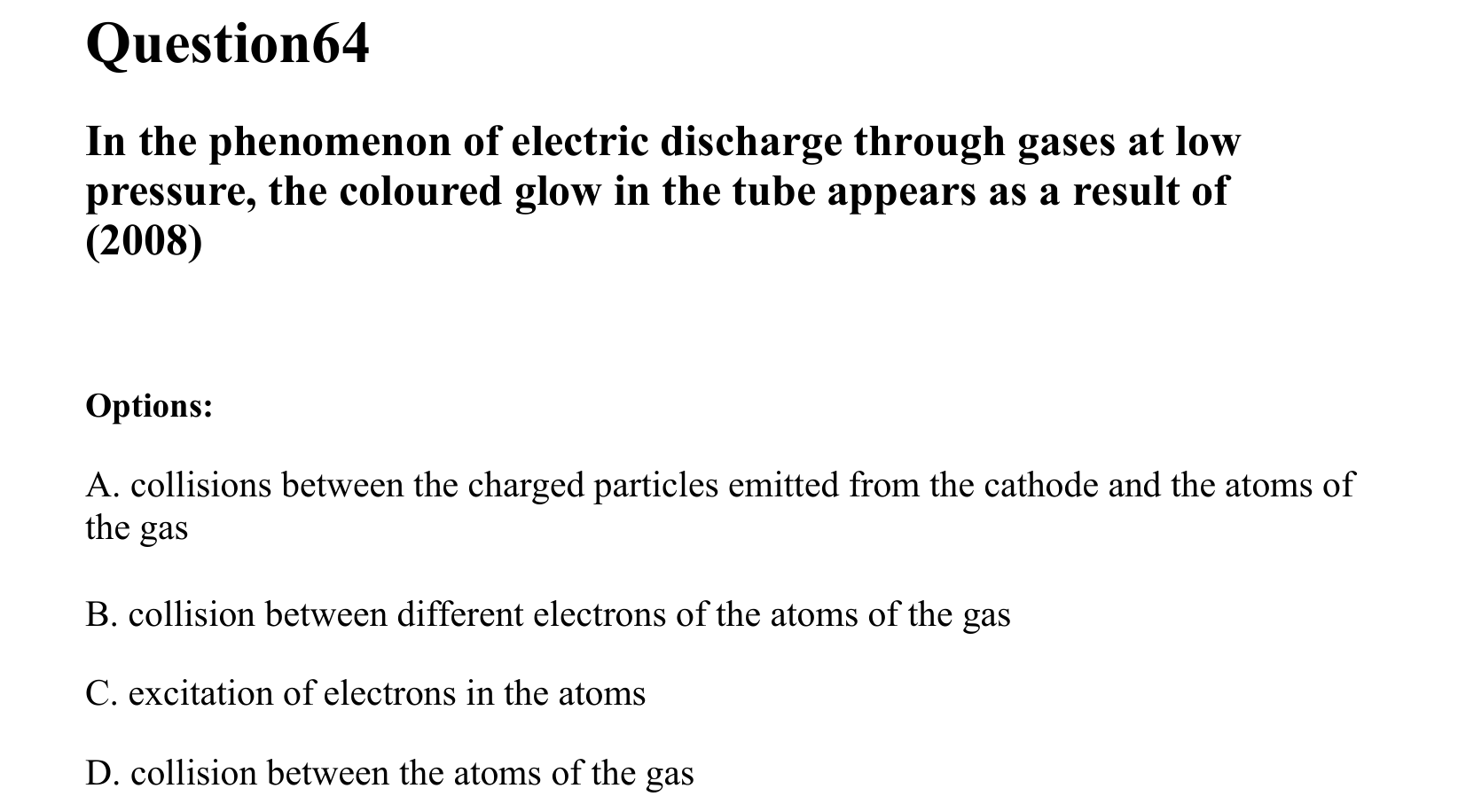 Dual Nature of Matter and Radiation question 64