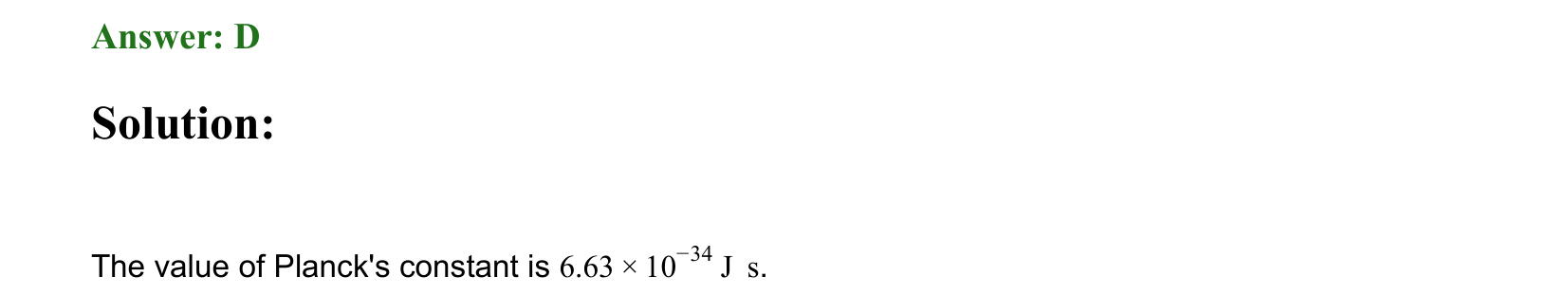 Dual Nature of Matter and Radiation solution 77