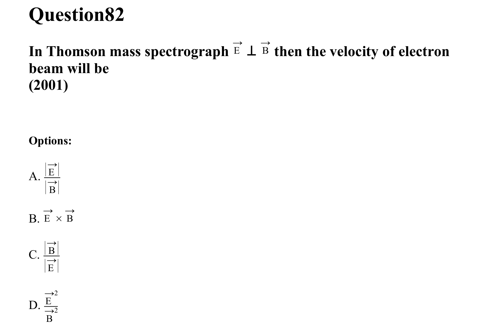 Dual Nature of Matter and Radiation question 82