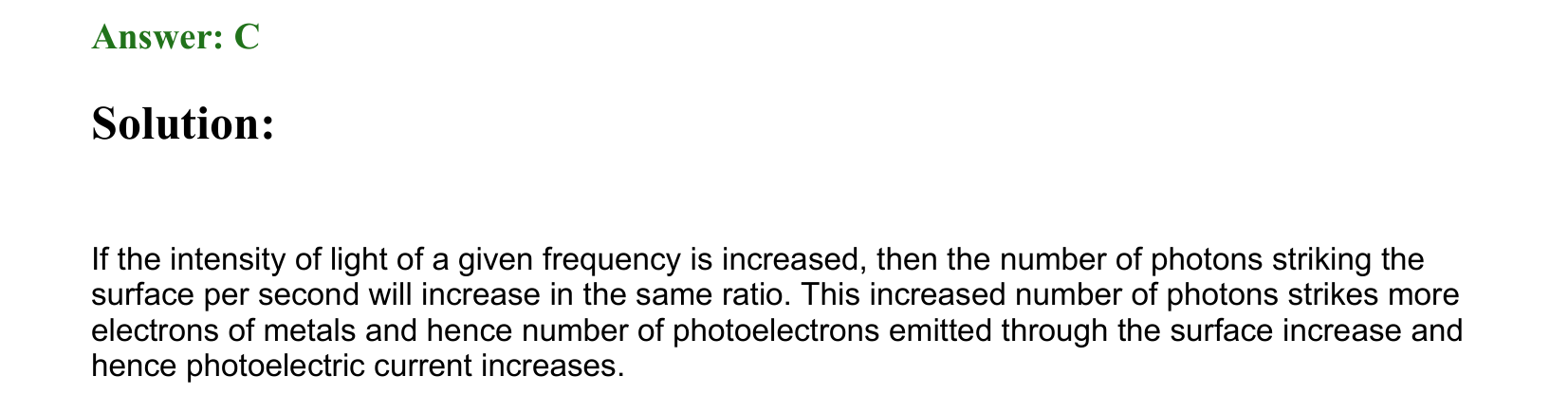 Dual Nature of Matter and Radiation solution 88
