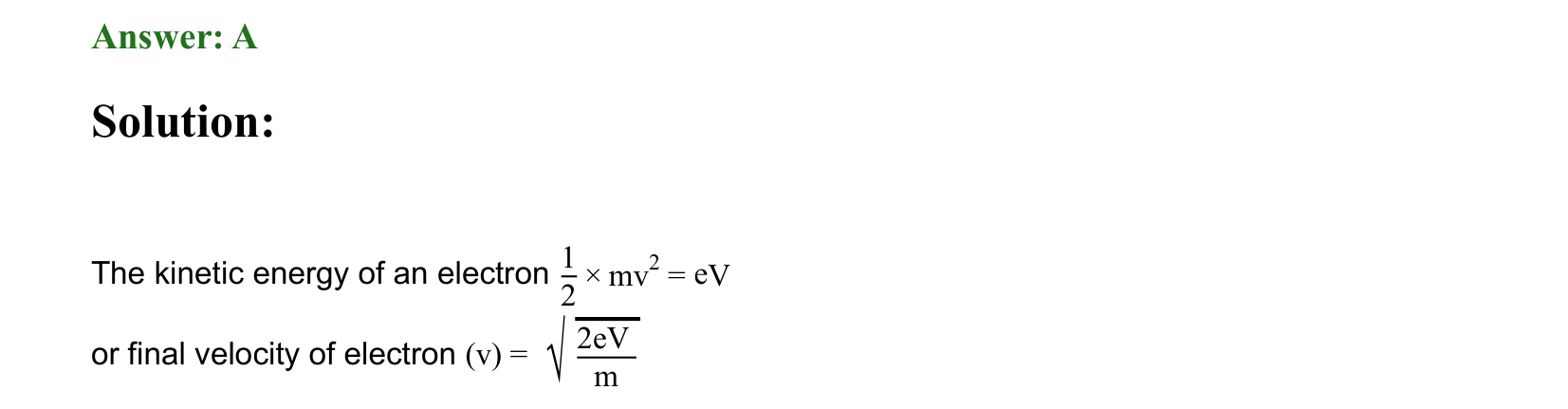 Dual Nature of Matter and Radiation solution 94