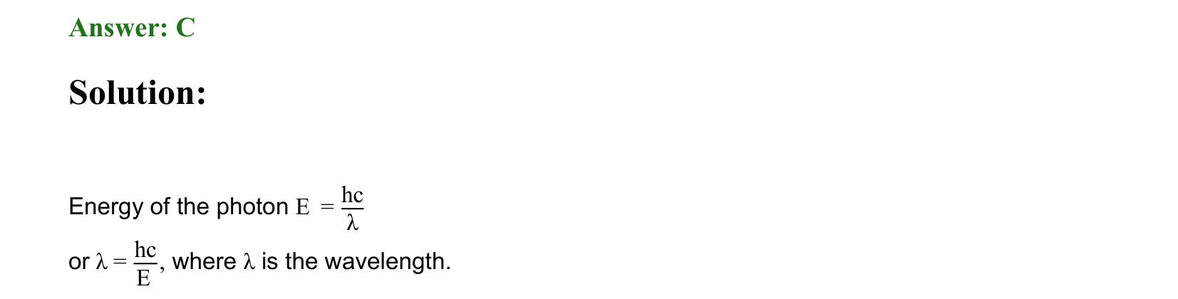 Dual Nature of Matter and Radiation solution 95