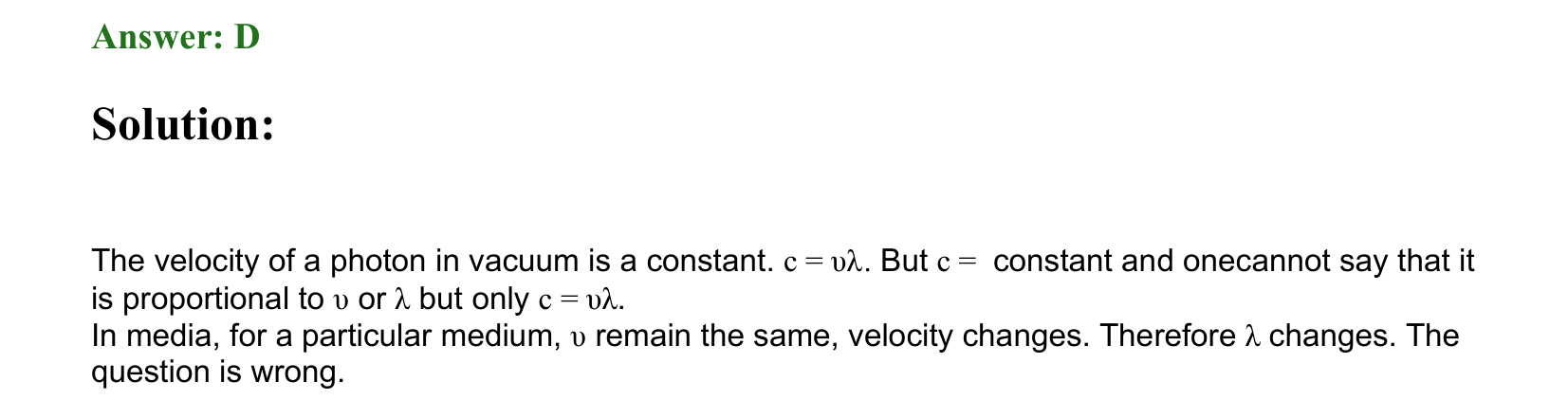 Dual Nature of Matter and Radiation solution 96