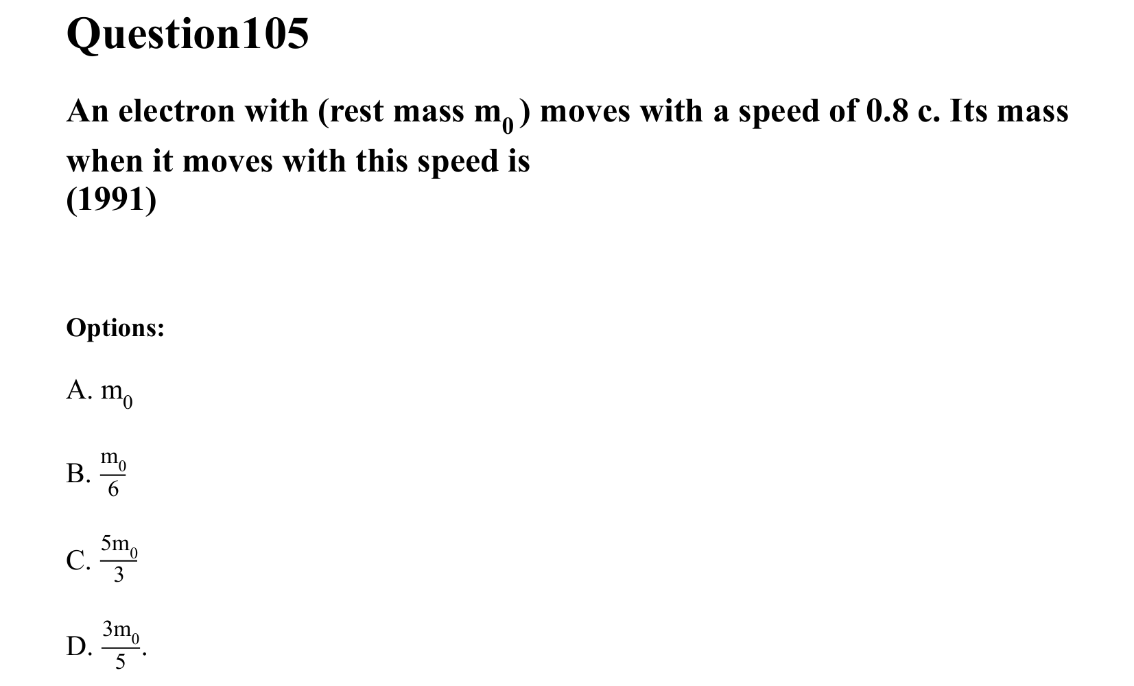 Dual Nature of Matter and Radiation question 105