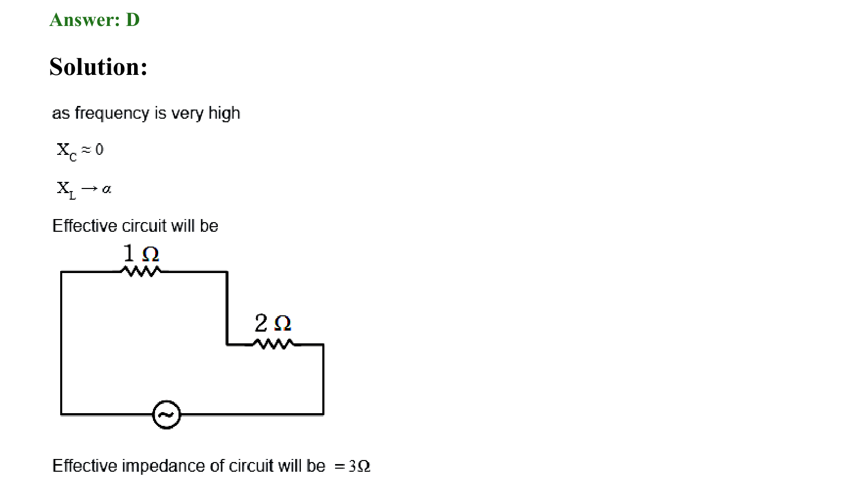 Electromagnetic Induction and Alternating Current solution 25