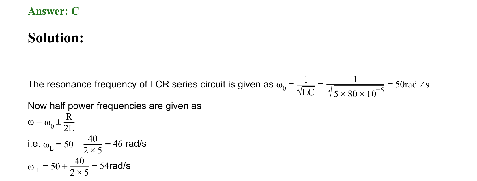 Electromagnetic Induction and Alternating Current solution 36