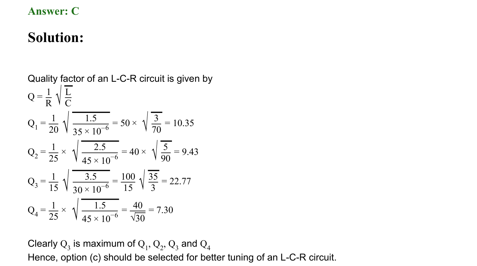 Electromagnetic Induction and Alternating Current solution 51