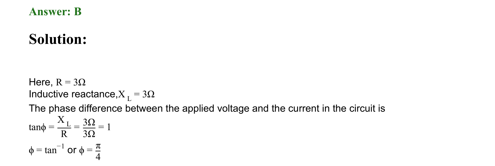 Electromagnetic Induction and Alternating Current solution 68