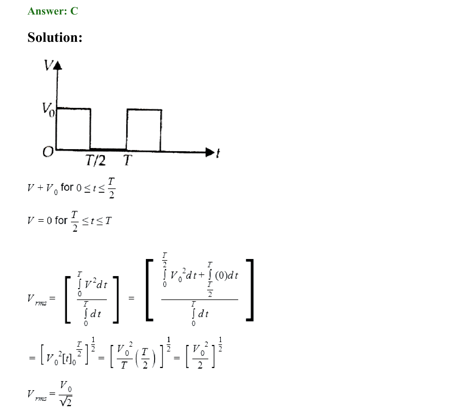Electromagnetic Induction and Alternating Current solution 71