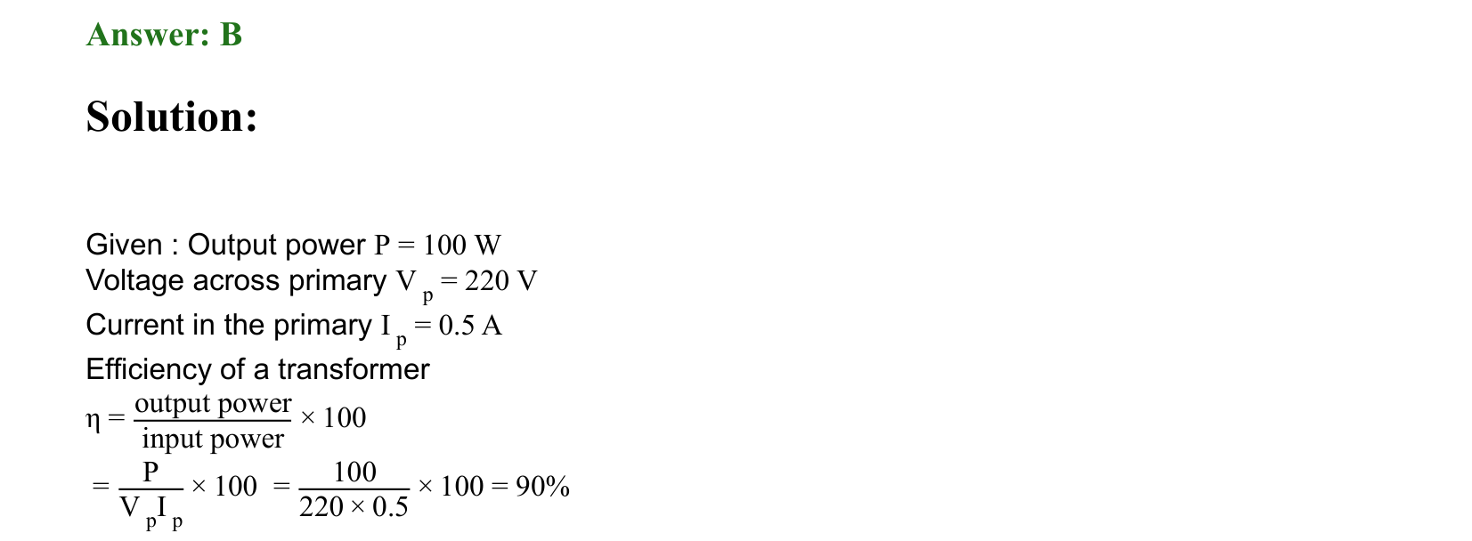 Electromagnetic Induction and Alternating Current solution 84