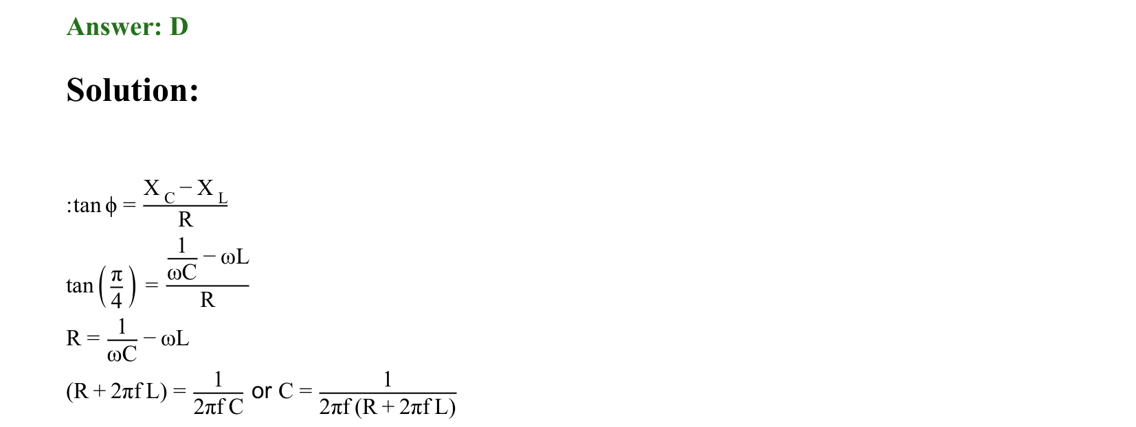 Electromagnetic Induction and Alternating Current solution 90