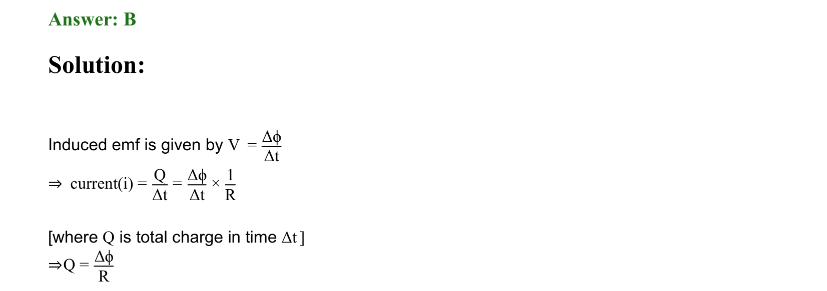 Electromagnetic Induction and Alternating Current solution 93