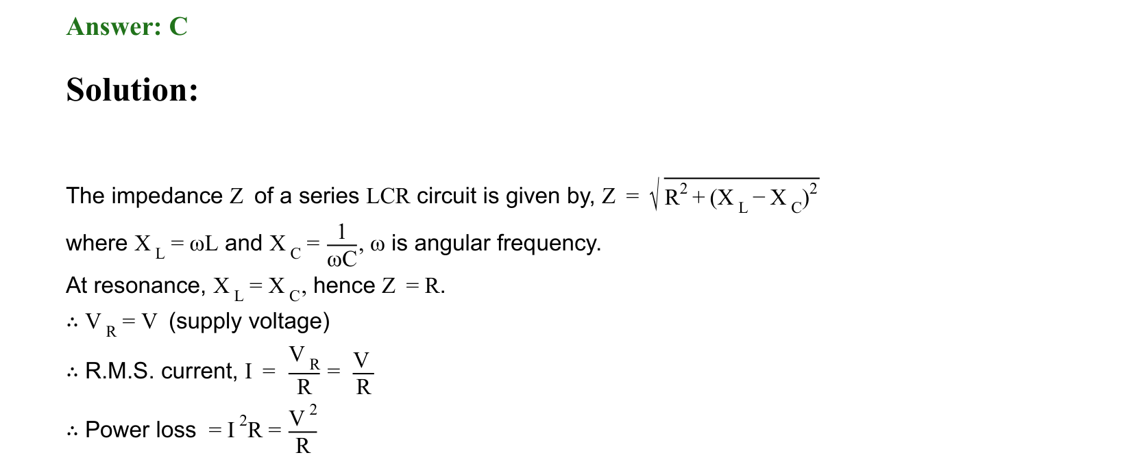 Electromagnetic Induction and Alternating Current solution 94
