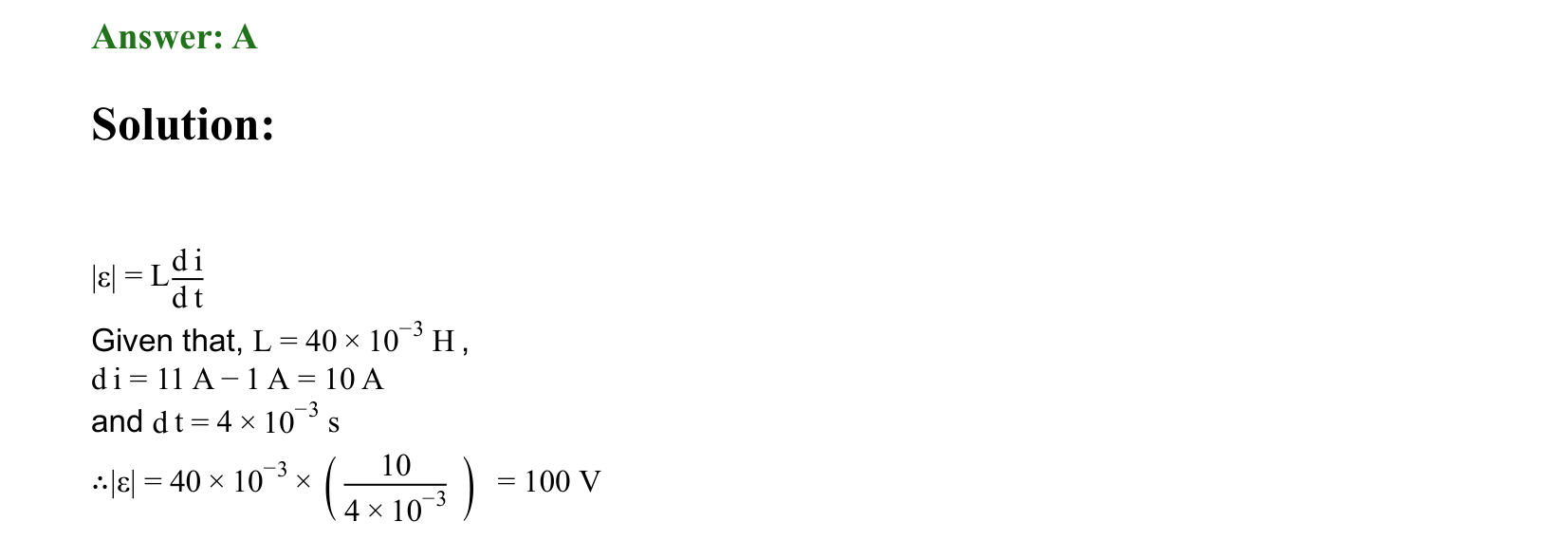 Electromagnetic Induction and Alternating Current solution 120