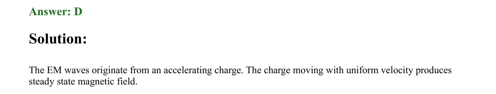 Electromagnetic Waves solution 7