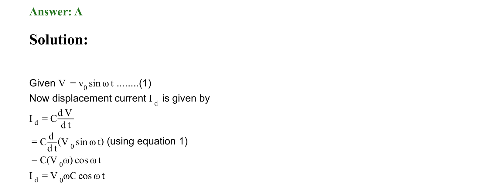 Electromagnetic Waves solution 15