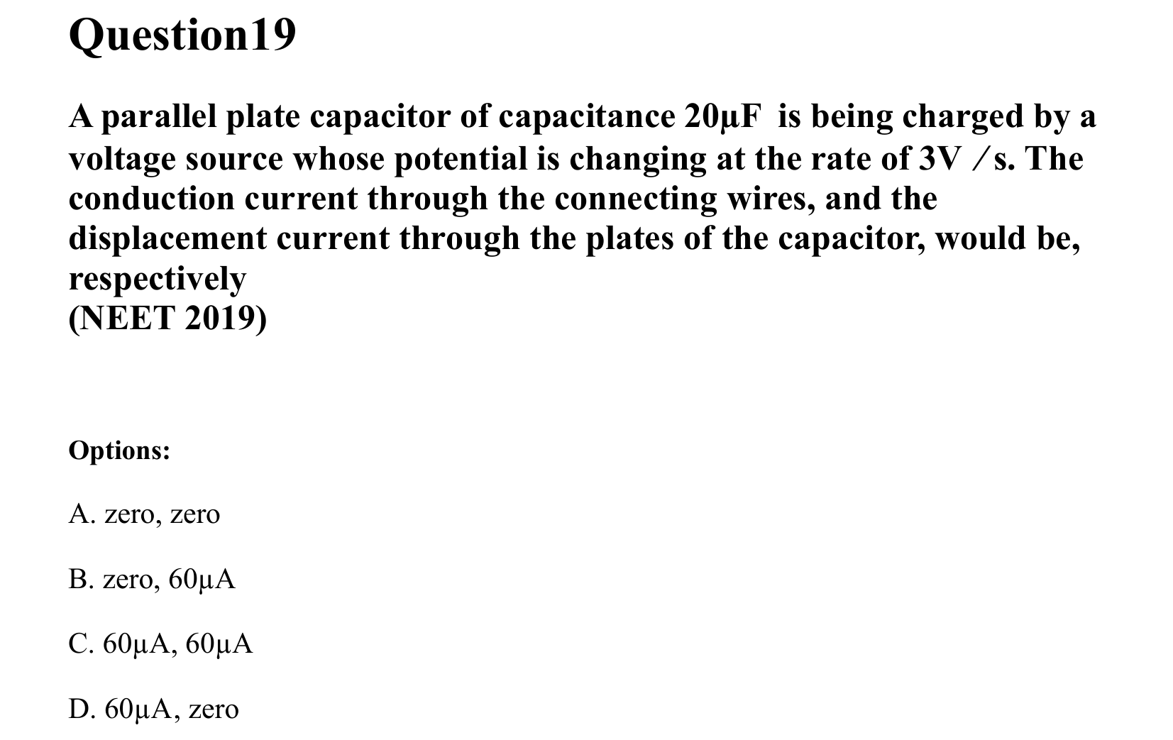 Electromagnetic Waves question 19