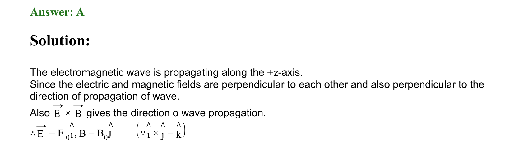 Electromagnetic Waves solution 32