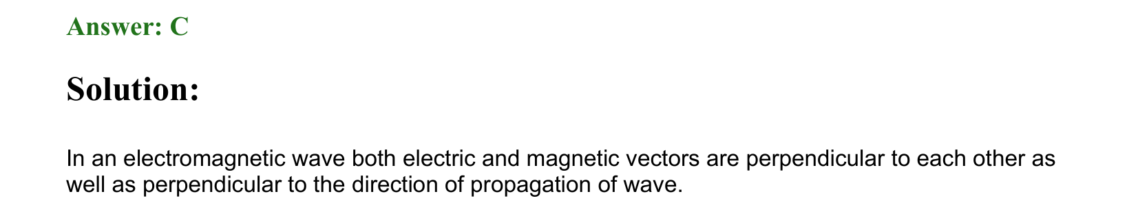 Electromagnetic Waves solution 34